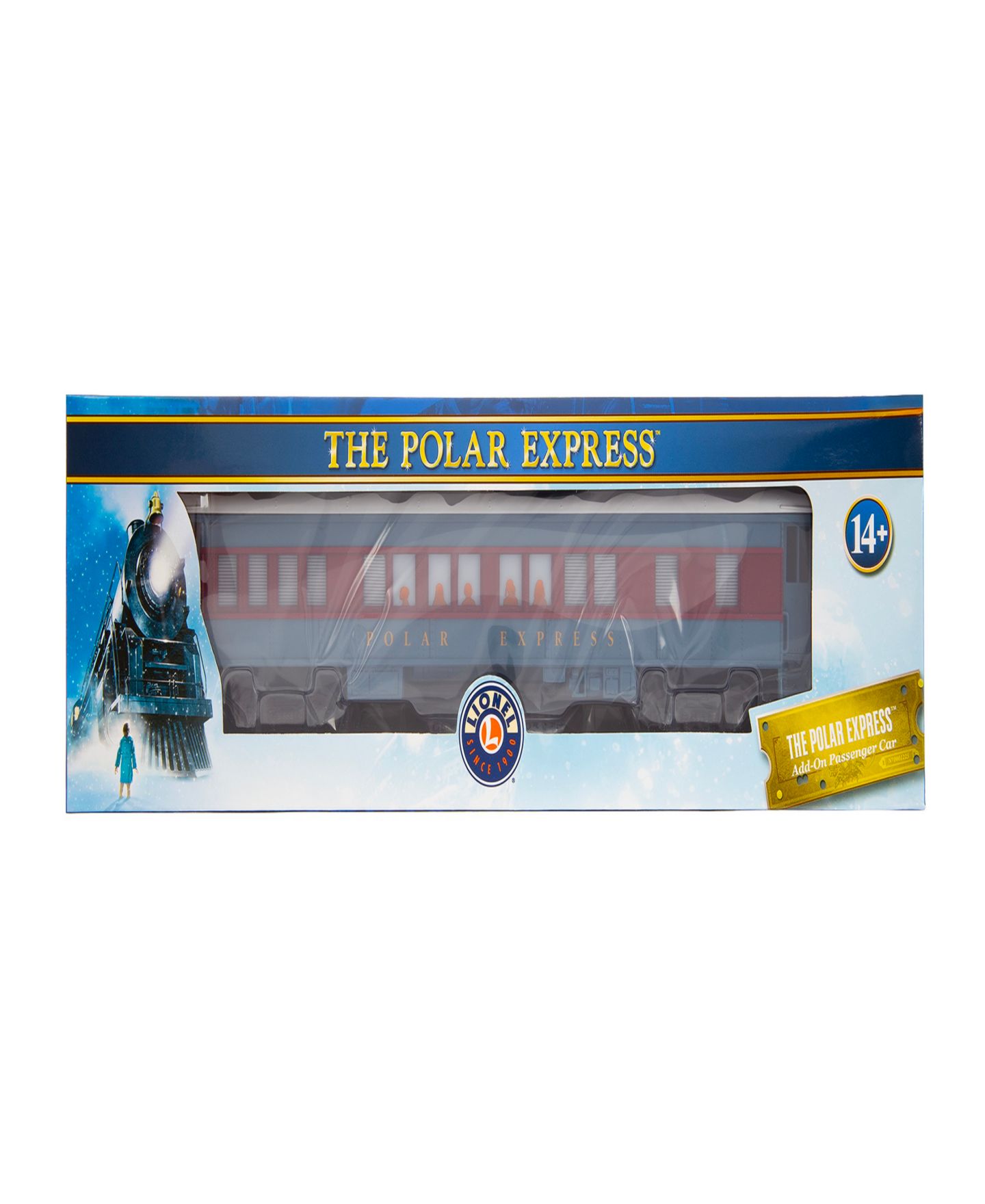 Детские игрушки Lionel O Gauge Polar Express Disappearing Hobo Figure Car — фото 10