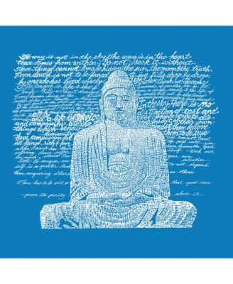 Zen Buddha - Small Word Art Tote Bag 2590₽