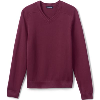 Men's Cotton Modal V-neck Sweater