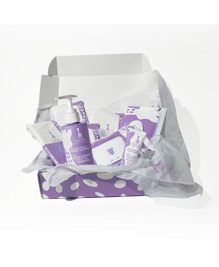 Sophie la Girafe Babycare New Baby Set; Tushy Cream, Face Cream, Hair ...