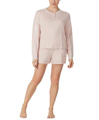 Sanctuary - Women's 2-Pc. French Terry Short Pajamas Set
