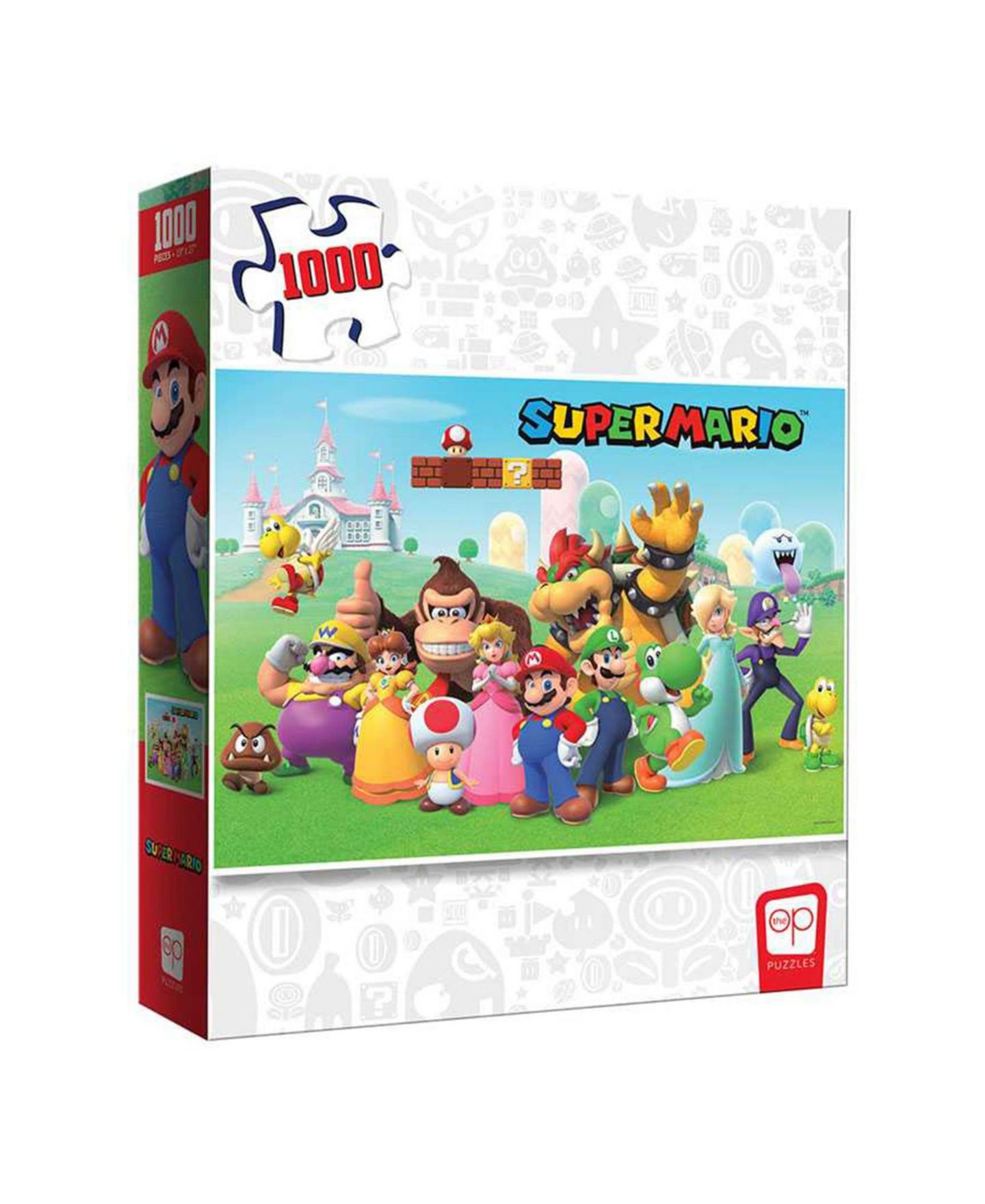 Детский пазл USAopoly Super Mario Mushroom Kingdom 1000 Piece Puzzle — фото 1