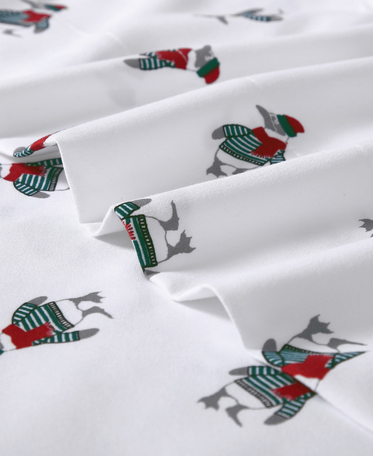 Closeout! Nautica Printed Flannel 4-Pc. Sheet Set