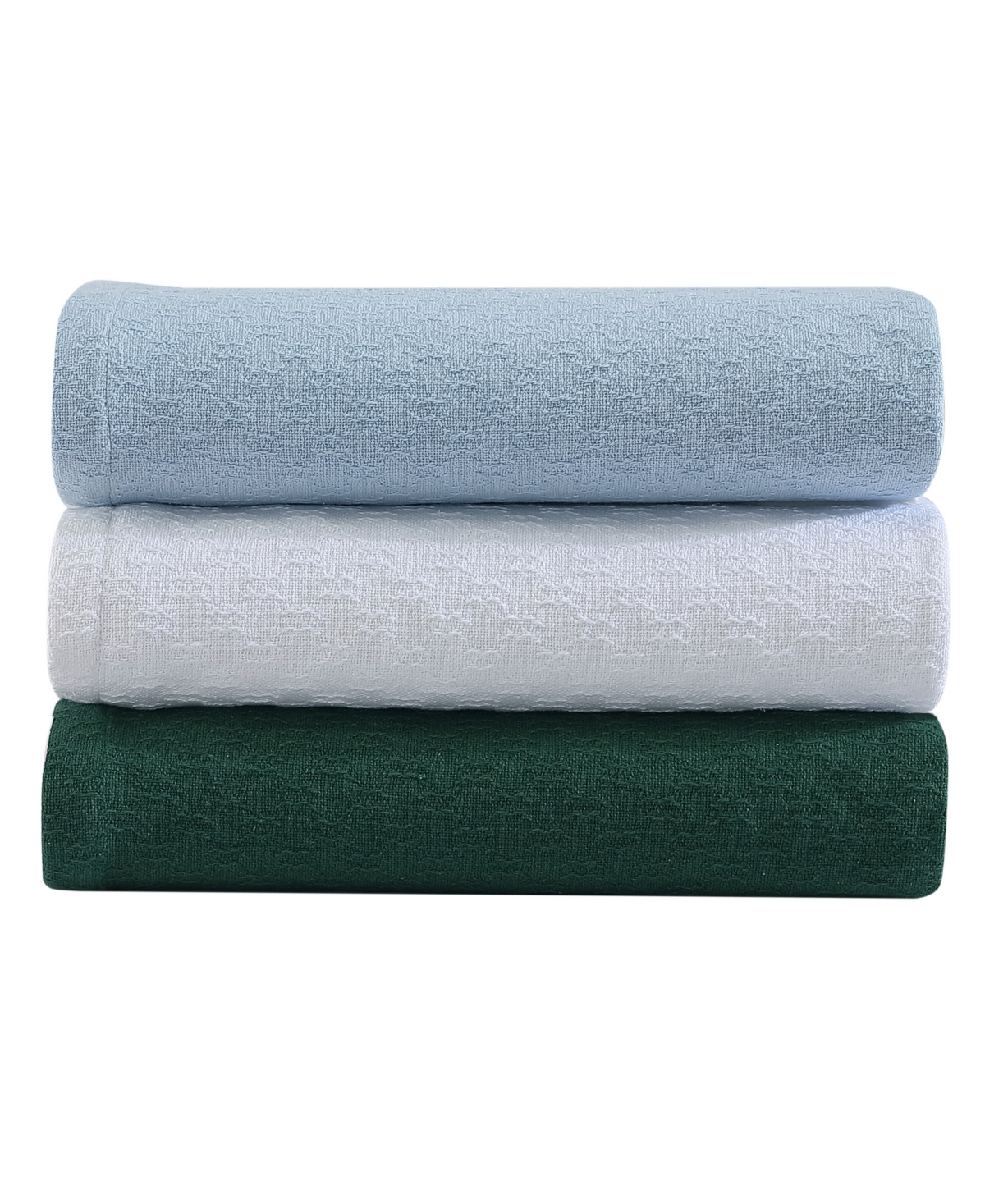 Nautica Ripple Cove Cotton Reversible Blanket