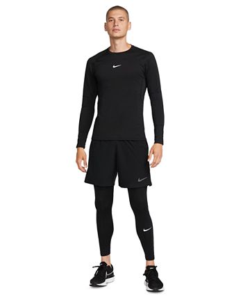 Sports Pants with Knee Pads ¾ Padded Compression for Men -Basketball Quick  Dry Tights Leggings (M,Black) : : Clothing, Shoes & Accessories