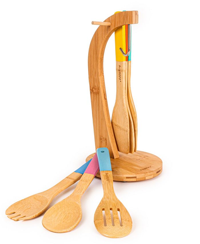 BergHOFF Essentials 7Pc Bamboo Banana Hanger and Utensil Set main image 1