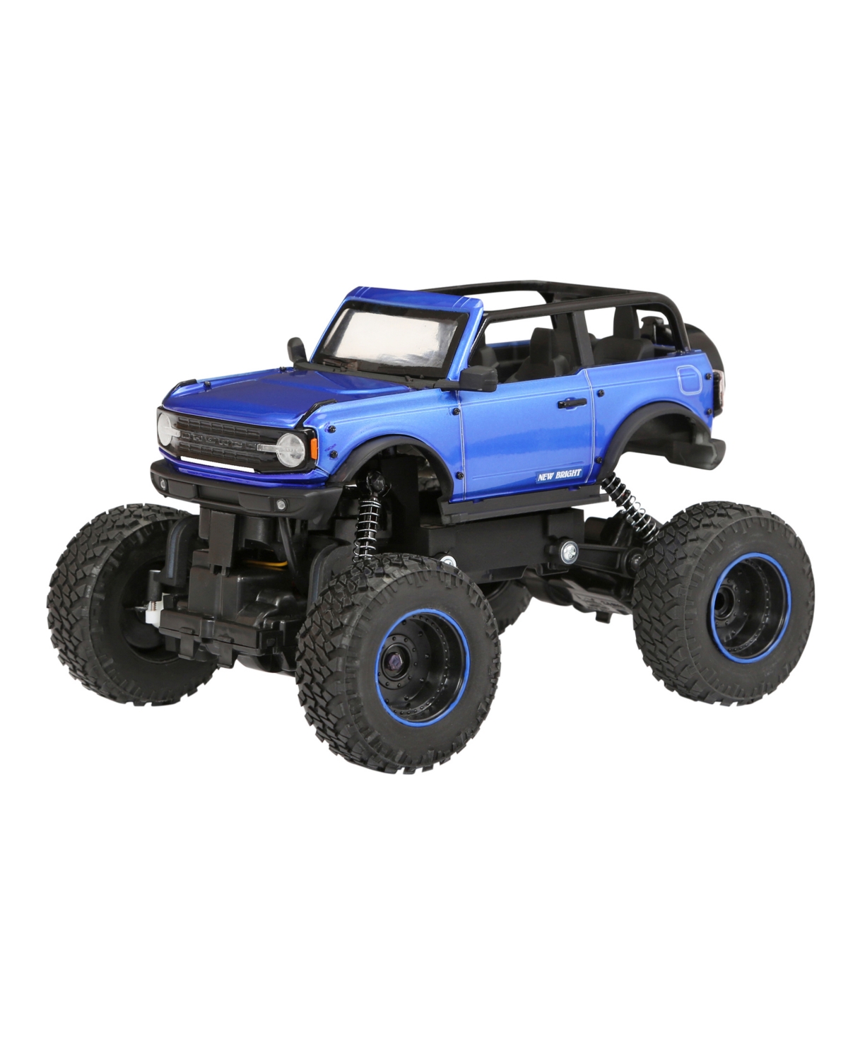 New Bright Kids' 1:18 Rc Metal Ford Bronco Truck In Blue