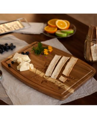 Disney's Nightmare Before Christmas Jack Festive Ovale Acacia Cutting Board