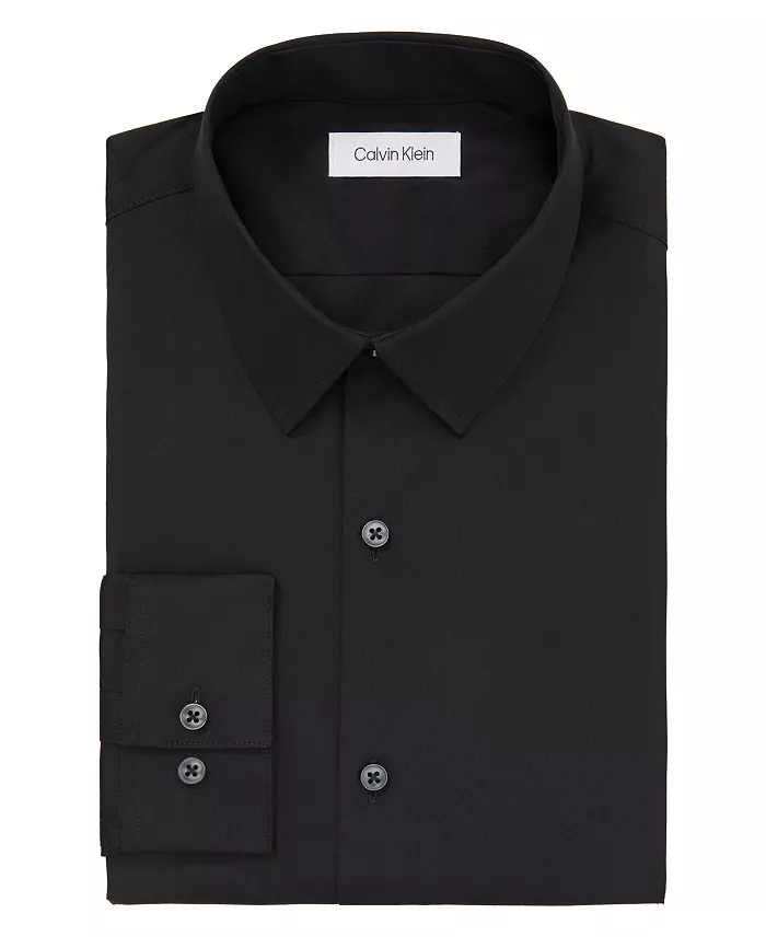 Men's CK X Extra-Slim Stretch Dress Shirt - thumbnail 3
