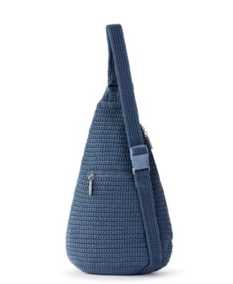 Women's Geo Sling Crochet Backpack