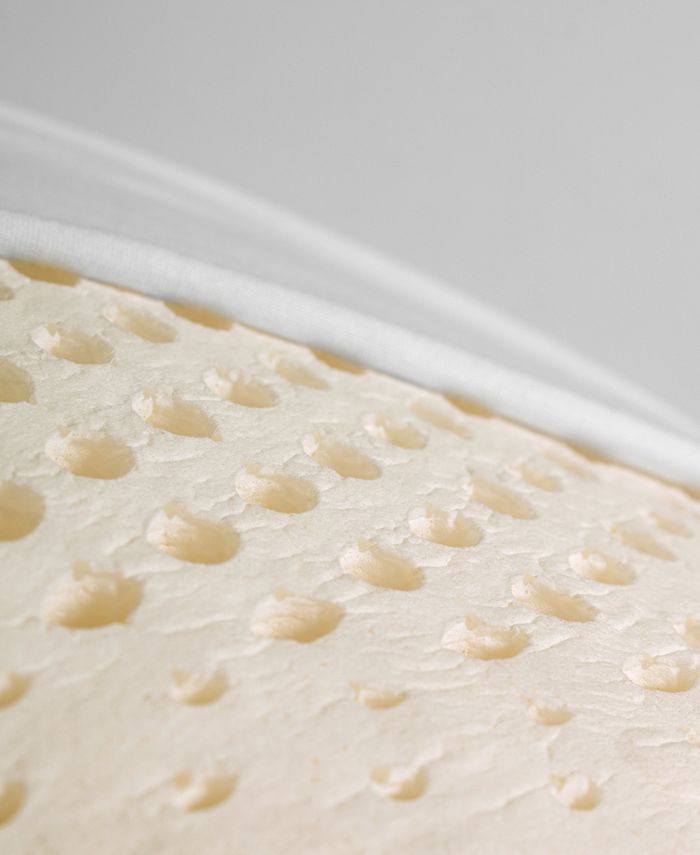 eLuxury Natural Foam Latex Pillow, Pack of 2, Queen Macy's