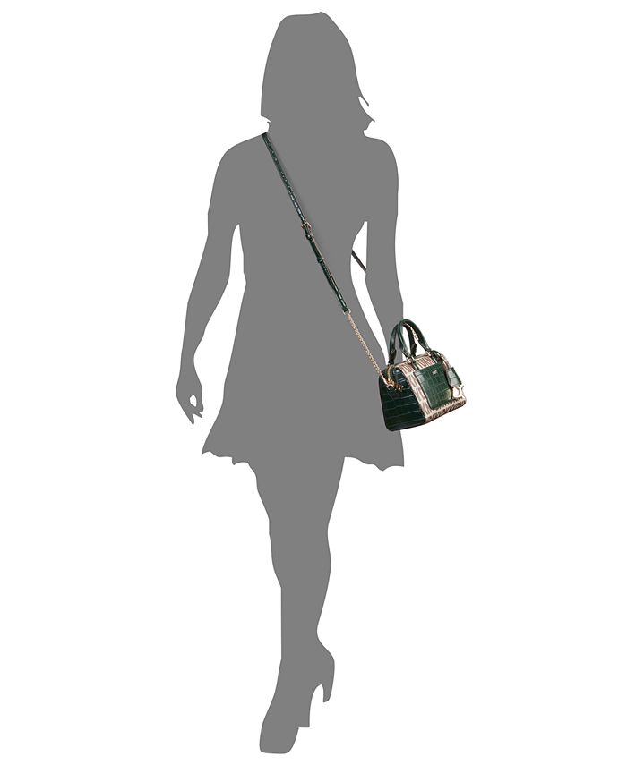 DKNY Paige Mini Monogram Duffle Bag - Macy's