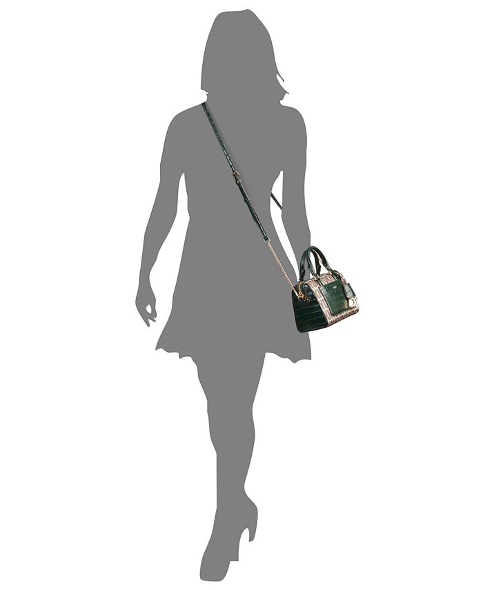Sac à Main DKNY Paige SM Duffle - Noir / Argent - Neuf Avec étiquettes - Style Décontracté Et Ajustable