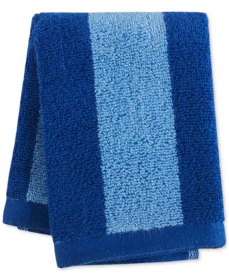 Striped Cotton Washcloths Small Towels Set, 12 Pack Bath Washcloths for  Your Fac