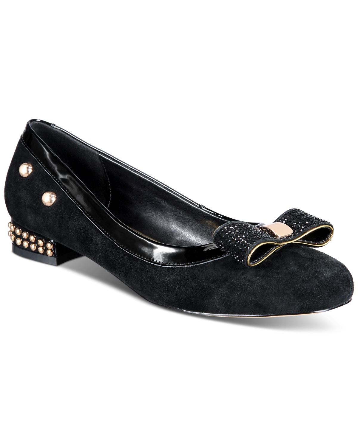 Things Ii Come Women's London Luxurious Embellished Ballet Flats In Black