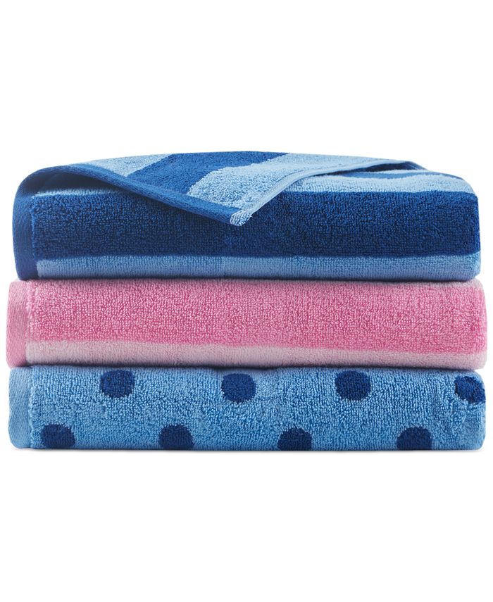 Charter Club Kids Cabana Stripe Towel & Washcloth Bundles, Created for ...