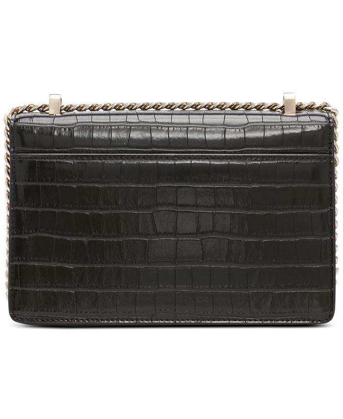 DKNY Elissa Small Faux Leather Flap Shoulder Bag Macy's