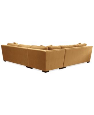 CLOSEOUT! Marristin 123" 3-Pc. Fabric L Sectional, Created for Macy's