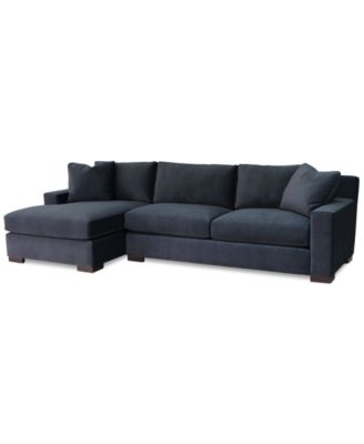 CLOSEOUT! Marristin 121" 2-Pc. Fabric Chaise Sectional, Created for Macy's