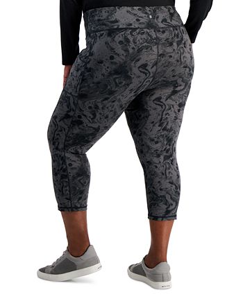 White crop hotsell leggings plus size