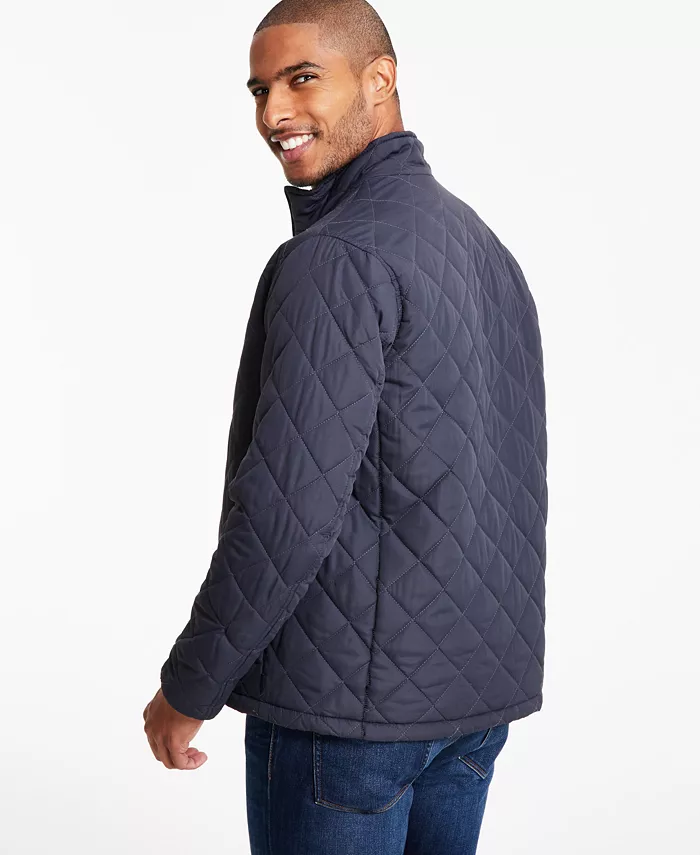 Men's Diamond Quilted Heritage Jacket - thumbnail 2
