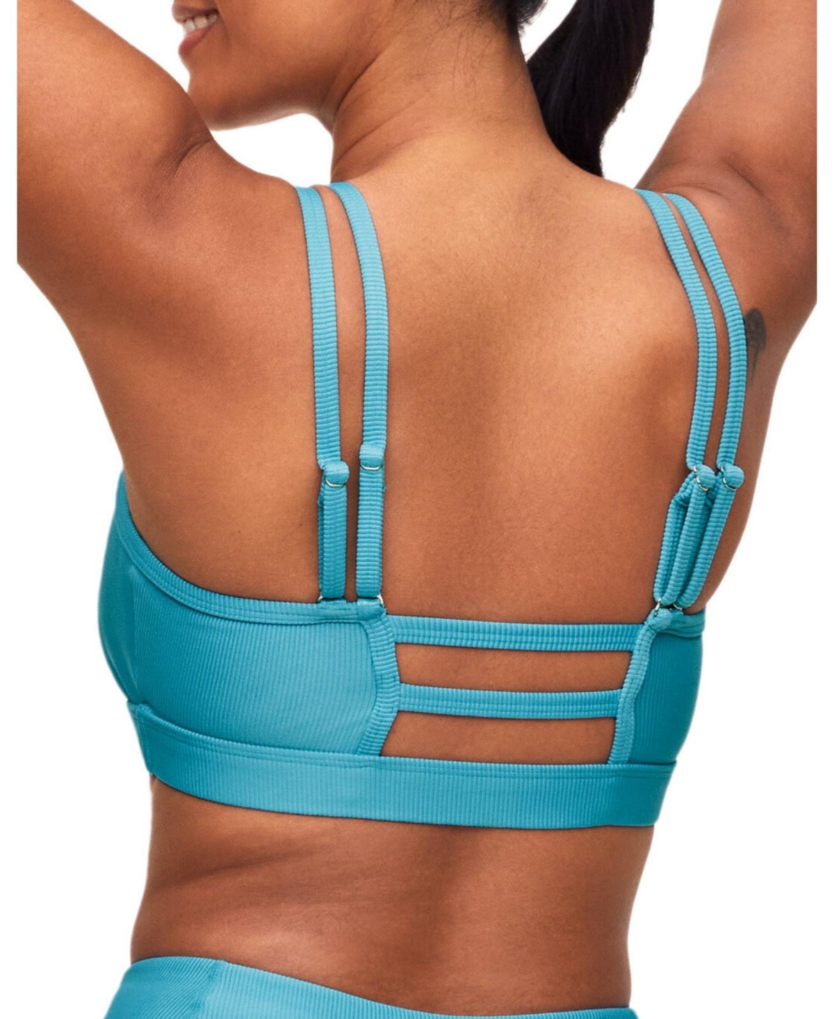 Adore Me Women's Remy Rib Bra Ribbed Sports