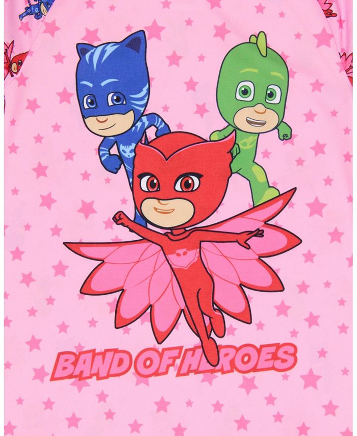 PJ Masks Toddler Girls' Gekko Catboy Owlette Characters Kids Sleep ...