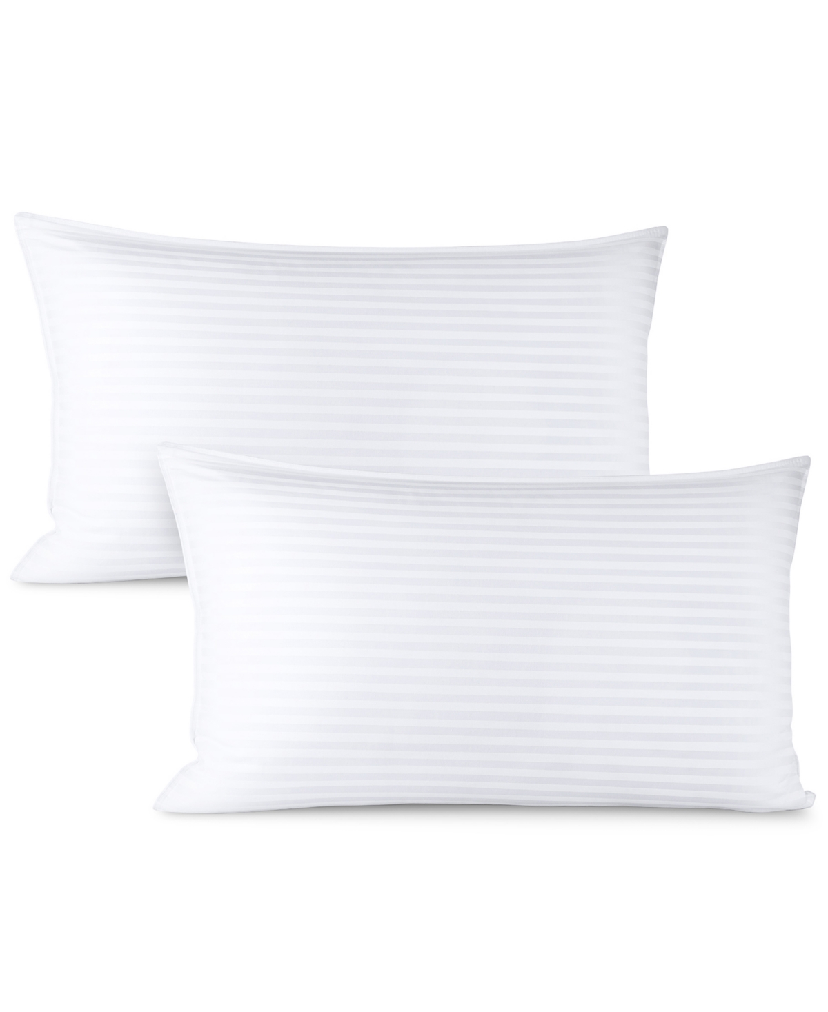 Nestl Bedding Bedding 2-piece Down Alternative Sleep Pillows Set, King In White