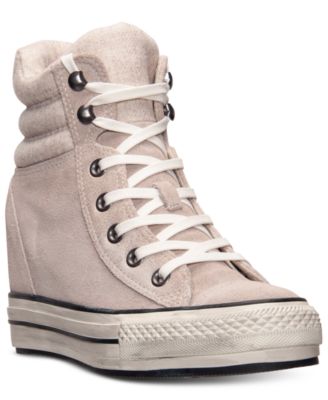 Converse women's chuck taylor platform plus hi sneakers on sale