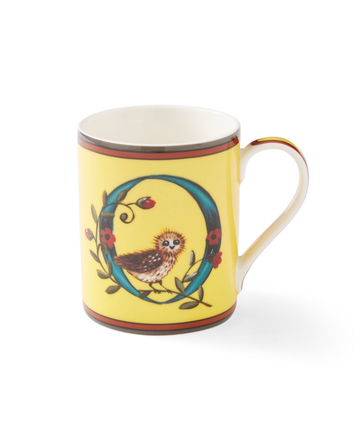 Kit Kemp for Spode Alphabet Mug, 12 oz - O