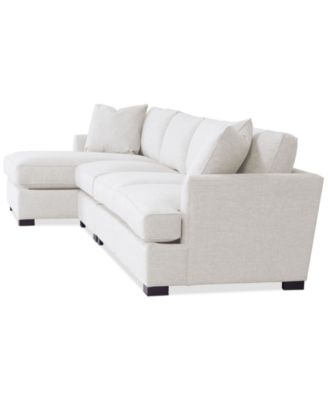 CLOSEOUT! Nightford 146" 3-Pc. Fabric Chaise Sectional, Created for Macy's