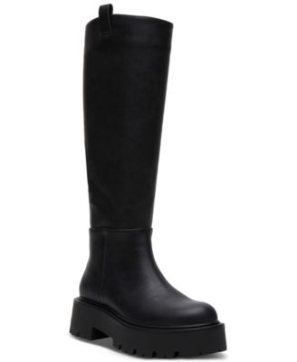 Madden Girl Crow Lug Sole Knee High Boots Macy s