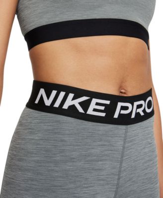 Pro 365 Women's Mid-Rise Cropped Mesh Panel Leggings