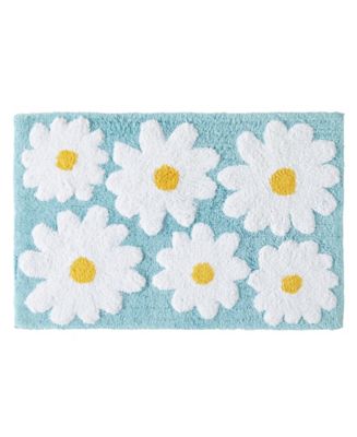 Jessica Simpson Fun Daisies Cotton Bath Rug, 20