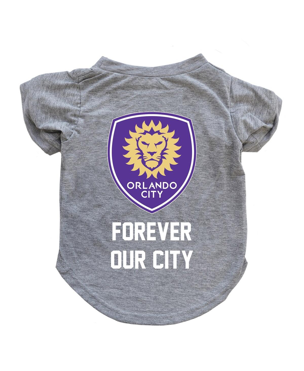Orlando City Sc Pet T-shirt - Gray