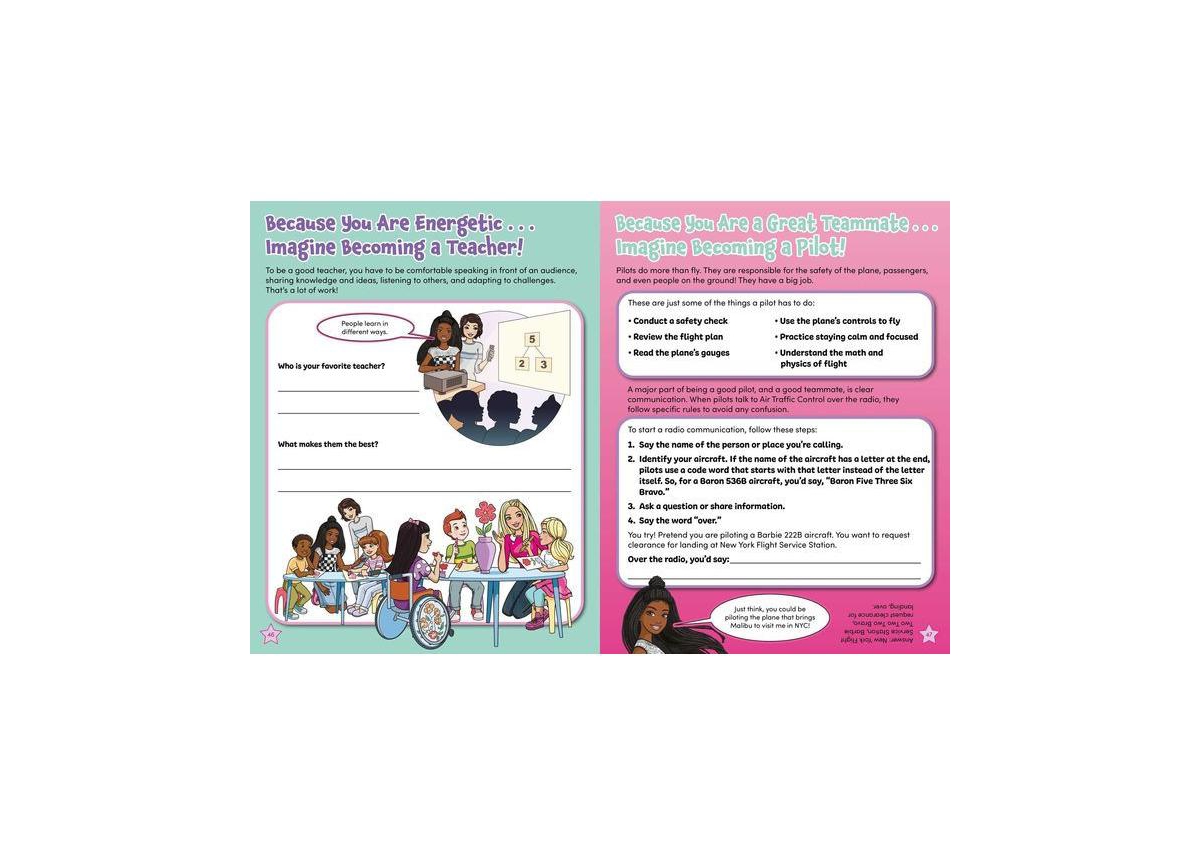 Barbie Dream Big Activity Book by Mattel