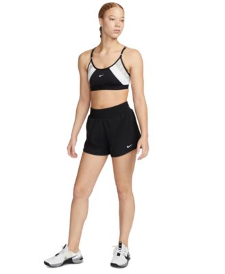 Women's One Dri-FIT High-Waisted 3" Brief-Lined Shorts