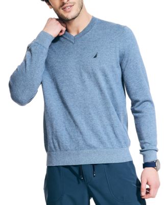 Nautica Men's Navtech Performance Classic-Fit Soft V-Neck Sweater