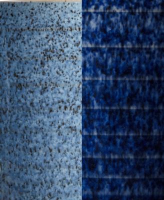 Studio Blue Ridged Mugs, Set of 2