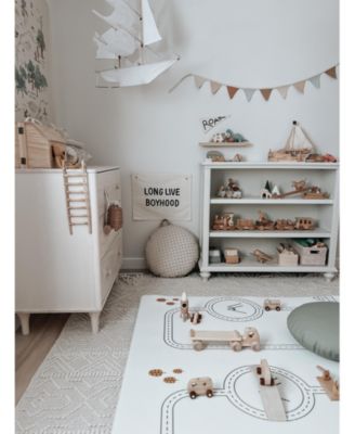 World of Eric Carle x Ofie Mat, Caterpillar life + Country road nordic, baby play mat