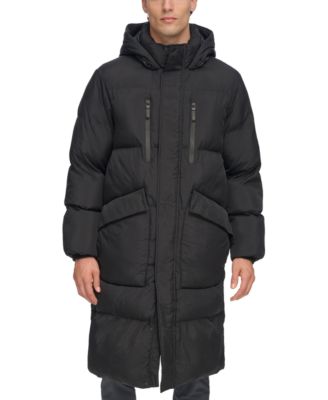 Men's Quilted Hooded Duffle Parka 