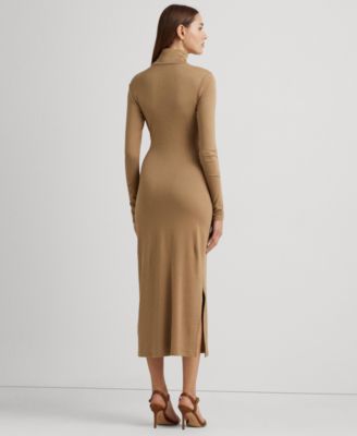 Lauren Ralph Lauren Women's Tie-Front Turtleneck Sweater