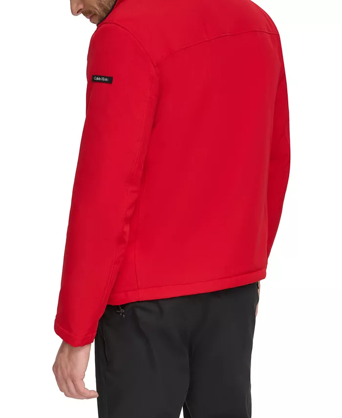 Men's Sherpa Lined Classic Soft Shell Jacket - thumbnail 8