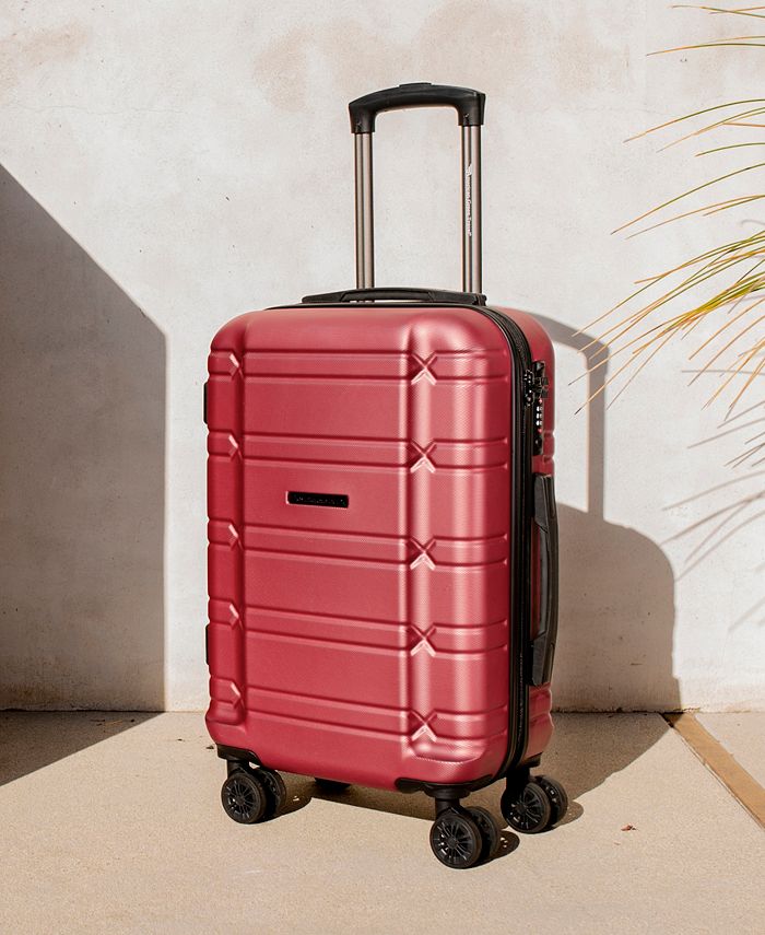 American Green Travel Allegro S Carry On TSA Spinner Suitcase 20" Macy's