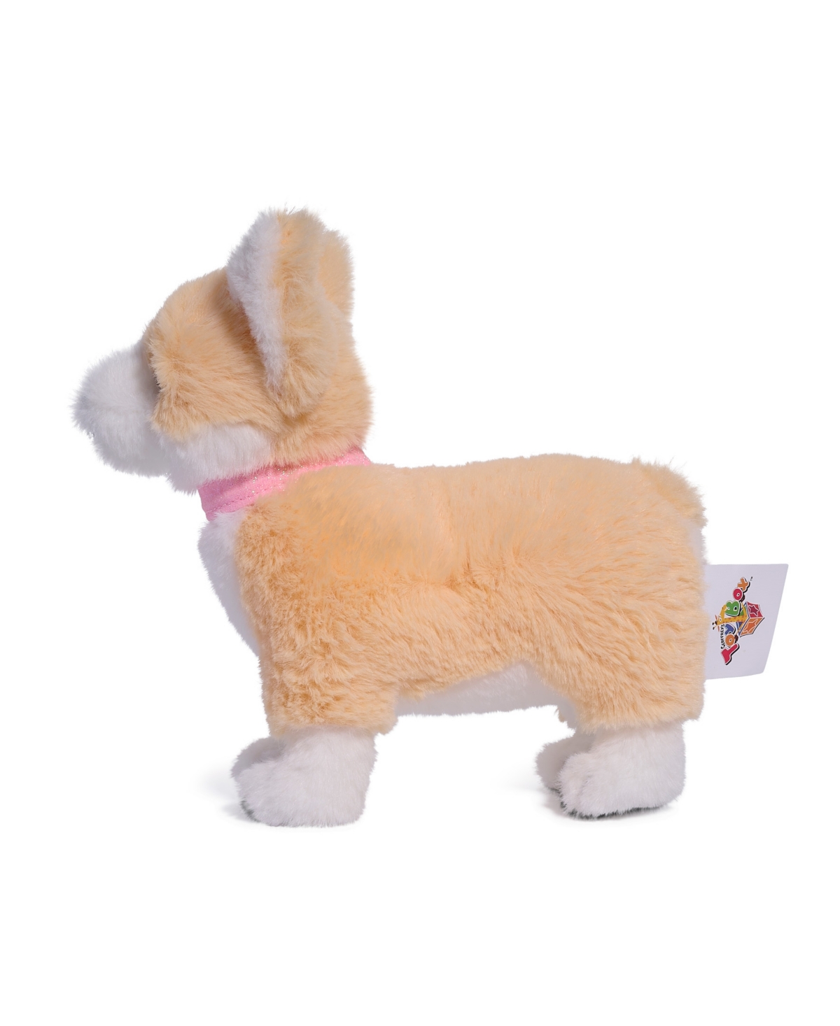 Shop Geoffrey's Toy Box 6" Fancy Pets Plush Corgi Puppy, Created For Macys In Pastel Brown