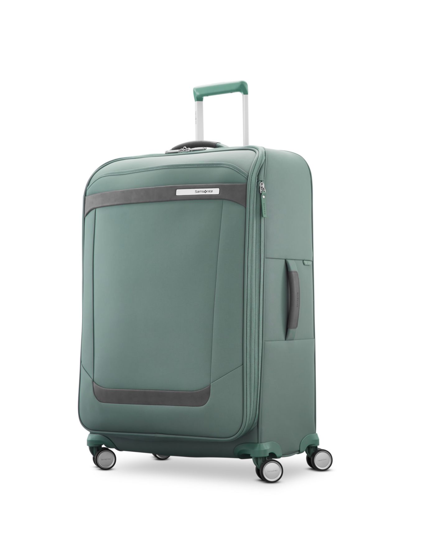 Чемодан Samsonite Elevation Plus Softside Large Expandable Spinner, цвет: Кипарисовый зелёный — фото 1