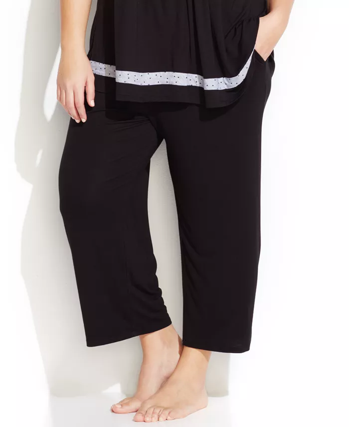 Plus Size Yours to Love Capri Pajama Pants