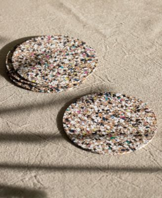 Liga Beach Clean Placemats Coasters In Multi