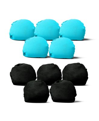 Chameleon Colors Bachelor Party Color Powder Kit, 5 Blue and 5 Black ...