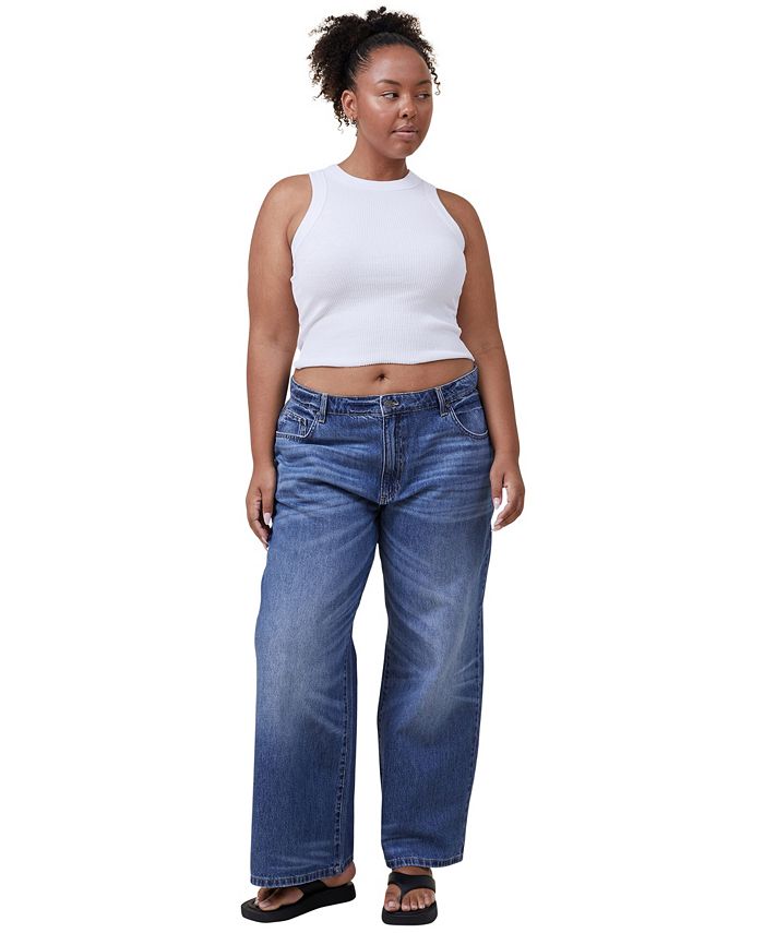 COTTON ON Women's Relaxed Wide Leg Jeans Macy's